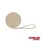 Extreme Max Extreme Max 3006.2132 BoatTector Double Braid Nylon Dock Line - 5/8" x 25', White & Gold 3006.2132 - alternate 1